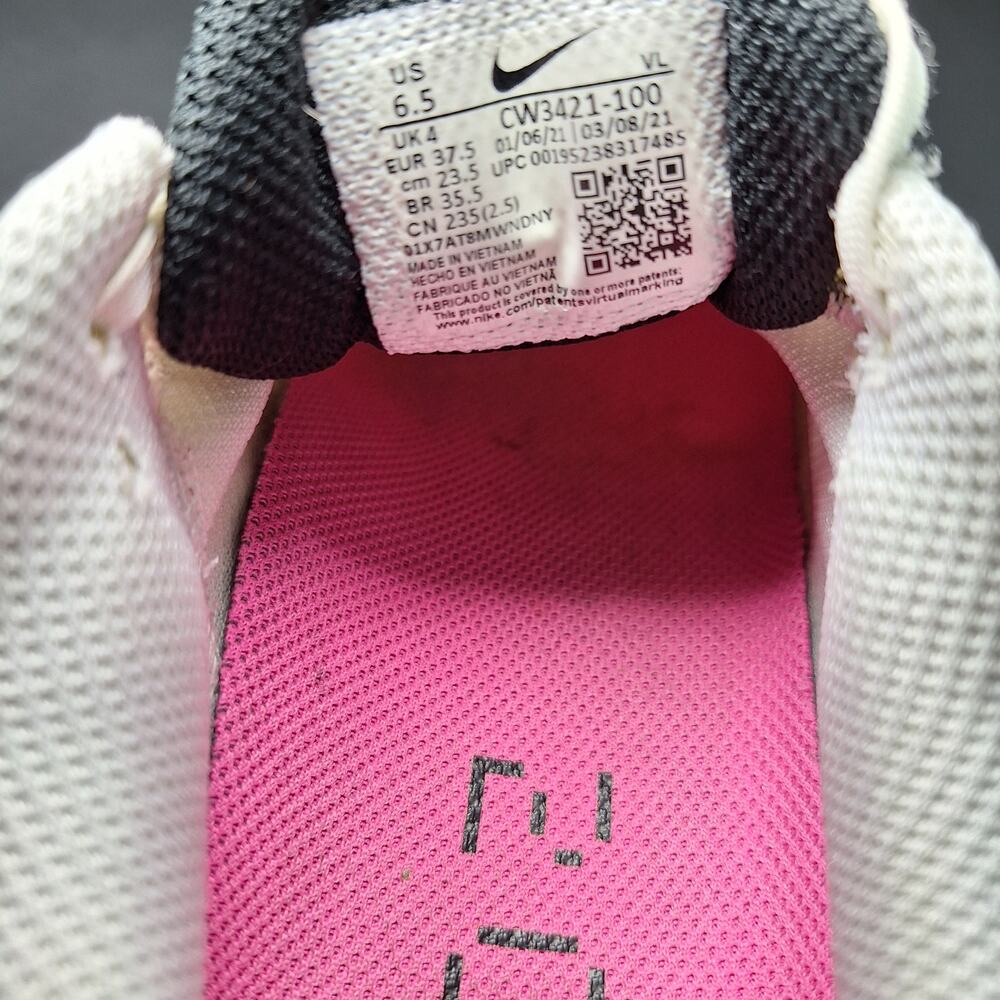 Nike Winflo 8 Womens 6.5 White Rawdacious CW3421-100 Running Shoes Sneakers - Picture 12 of 14